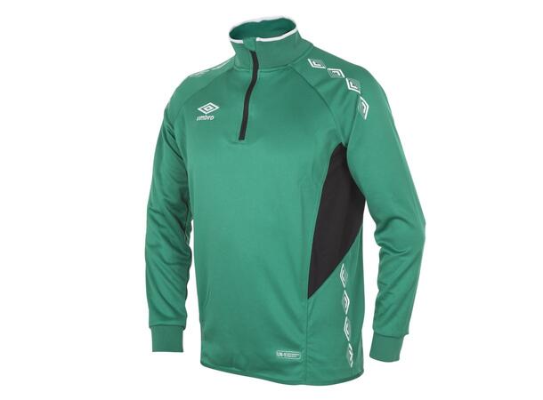 UMBRO UX-1 Half Zip Grønn/Hvit 3XL Treningsgenser med glidelås 